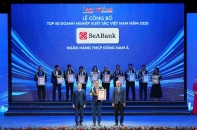 Hai giải thưởng uy tín ghi nhận chiến lược phát triển bền vững của SeABank