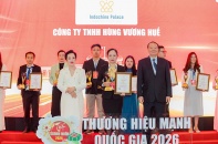 Vinh danh các doanh nghiệp đạt Top Thương hiệu mạnh Quốc gia 2026
