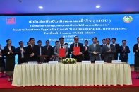 Điện gió Sao Mai xúc tiến đầu tư siêu dự án năng lượng xanh 450 triệu USD tại Lào