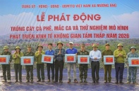 FPT và tỉnh Điện Biên tiên phong thử nghiệm phát triển kinh tế tầm thấp với UAV