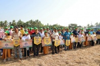 Sôi nổi, hấp dẫn giải bóng đá nông dân Khmer ĐBSCL lớn nhất từ trước đến nay