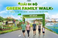 Giải đi bộ Green Family Walk: Hành trình “3 trong 1” tại Vinhomes Green Paradise