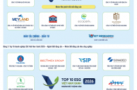Công bố Top 10 Doanh nghiệp ESG Việt Nam Xanh 2026 ngành Bất động sản