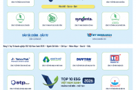Công bố Top 10 Doanh nghiệp ESG Việt Nam Xanh 2026 ngành Chế biến - Chế tạo