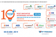 Công bố Top 10 ngân hàng đổi mới sáng tạo và kinh doanh hiệu quả năm 2026 