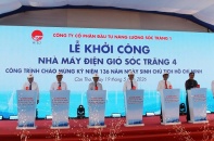 Cần Thơ: Khởi công Dự án nhà máy điện gió vốn 14.500 tỷ đồng