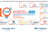 Top 10 Doanh nghiệp Đổi mới sáng tạo và Kinh doanh hiệu quả 2026 ngành Bất động sản 