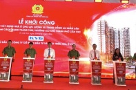 Cần Thơ: Khởi công xây dựng nhà ở cho lực lượng vũ trang công an nhân dân vốn 1.896 tỷ đồng