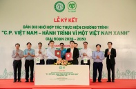 Hướng tới Net Zero 2050, C.P. Việt Nam đặt mục tiêu trồng thêm 1,5 triệu cây xanh