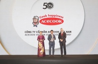 Acecook Việt Nam tiếp tục được vinh danh Top 50 Doanh nghiệp Phát triển Bền vững Tiêu biểu Việt Nam 2026