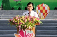 Đưa hương sắc sen Đồng Tháp lan tỏa bay xa