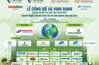 Công bố Top 100, Top 10 Doanh nghiệp ESG Việt Nam Xanh 2026 và Top 50, Top 10 Doanh nghiệp Đổi mới sáng tạo và Kinh doanh hiệu quả 2026