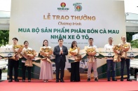 Phân bón Cà Mau trao thưởng hơn 14 tỷ đồng cho các nhà phân phối