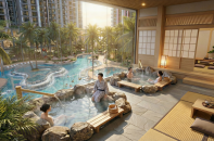 Từ mạch khoáng nóng ven sông Hồng đến hệ tiện ích 5 sao: Công thức tạo nên "hub năng lượng" tại tổ hợp Alumi Premium