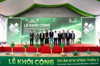 KCN Việt Nam khởi công dự án KCN Sóng Thần 3