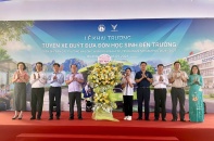 Quảng Ninh triển khai xe bus điện miễn phí đưa đón học sinh đến trường