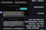 Thu phí tin nhắn dịch vụ ngân hàng: Nhà băng làm căng với nhà mạng
