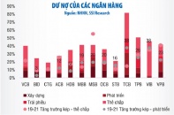 Lợi nhuận ngân hàng phân hóa rõ rệt, lo túi tiền vơi nửa cuối năm