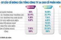 Tổng công ty 36 kinh doanh lao dốc hậu cổ phần hóa