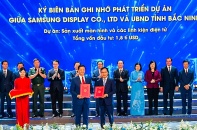 Bắc Ninh trao chứng nhận đầu tư và ký thỏa thuận hợp tác đầu tư cho 18 dự án, vốn đầu tư gần 5,6 tỷ USD