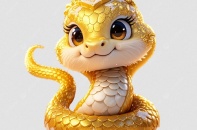 Ứng dụng công nghệ để tạo hình linh vật rắn mừng năm mới