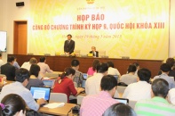 Quốc hội chuẩn bị cho ý kiến Luật Trưng cầu dân ý
