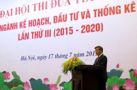 Khai mạc Đại hội thi đua yêu nước Ngành Kế hoạch, Đầu tư và Thống kê lần thứ III