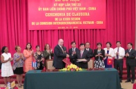 Bế mạc kỳ họp thứ 33 Ủy ban Liên Chính phủ Việt Nam - Cuba
