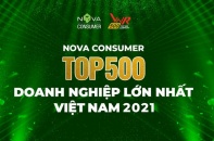 Nova Consumer lọt Top 500 doanh nghiệp lớn nhất Việt Nam 2021