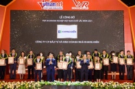 Năm thứ ba liên tiếp, Khang Điền lọt Top 50 doanh nghiệp xuất sắc nhất Việt Nam