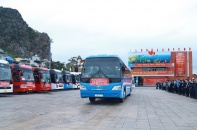 Quảng Ninh: Ấm áp những chuyến xe đưa, đón gần 10.000 người lao động về quê đón Tết 