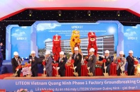 Khởi công Nhà máy Lite-On Quảng Ninh 690 triệu USD trong Khu công nghiệp Amata Hạ Long