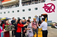 Quảng Ninh đón gần 1.700 du khách Nhật Bản trên chuyến tàu biển charter đầu tiên