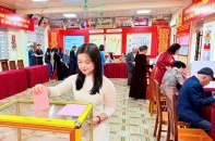 Quảng Ninh: 99,98% cử tri toàn tỉnh đã thực hiện bỏ phiếu