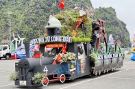 [Ảnh] Những xe mô hình độc đáo lan toả văn hoá đặc sắc, riêng có của Quảng Ninh