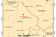 Trong 3 tiếng xảy ra 3 trận động đất ở Kon Tum