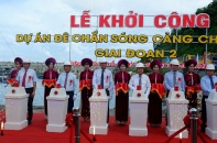 Thừa Thiên Huế xây dựng đê chắn sóng cảng Chân Mây 757 tỷ đồng