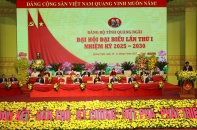 Khai mạc Đại hội đại biểu Đảng bộ tỉnh Quảng Ngãi lần thứ I