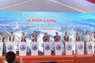 Thủ tướng Phạm Minh Chính dự lễ khởi công trường học nội trú, bán trú Tây Giang