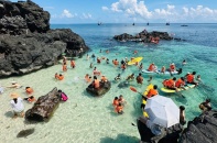 Dịp lễ Giỗ Tổ Hùng Vương, Quảng Ngãi thu hút hơn 320.000 du khách