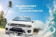 Pajero Sport bắt đầu hành trình chinh phục Việt Nam
