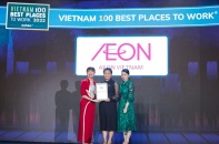 AEON Việt Nam tiếp tục thăng hạng trong Top 100 Nơi làm việc tốt nhất Việt Nam