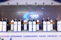 Hana Micron khánh thành nhà máy sản xuất chất bán dẫn tại Bắc Giang