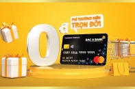 BAC A BANK miễn phí thường niên trọn đời cho chủ thẻ tín dụng