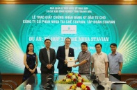 Stavian đầu tư Dự án Tổ hợp Tái chế nhựa ở Thanh Hóa