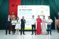 Tập đoàn Stavian trao tặng lớp học STEM và thiết bị y tế cho học sinh và người dân tỉnh Bắc Ninh