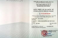 Chính thức cấp giấy phép lái xe quốc tế 