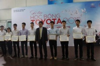 Toyota trao 115 học bổng cho sinh viên ngành kỹ thuật và môi trường 