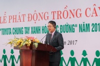 Toyota Việt Nam triển khai trồng cây trong trường học 