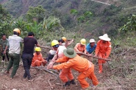 Lũ về hồ thủy điện Lai Châu giảm dần 